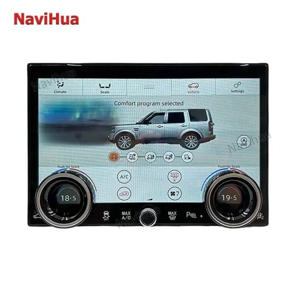 LCD Climate AC Control Panel for Land Rover Discovery 4 Touch Screen Interior Upgrade Air Conditioning System Old to New