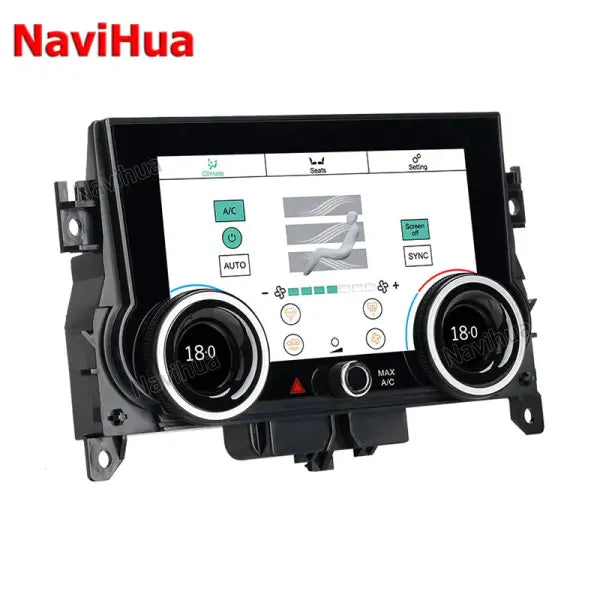 LCD Digital Touch Screen Air Climate Control Conversion Automotive Car AC Unit Panel for Land Rover Range Rover Evoque