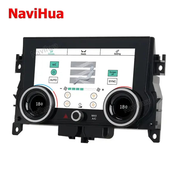 LCD Digital Touch Screen Air Climate Control Conversion Automotive Car AC Unit Panel for Land Rover Range Rover Evoque
