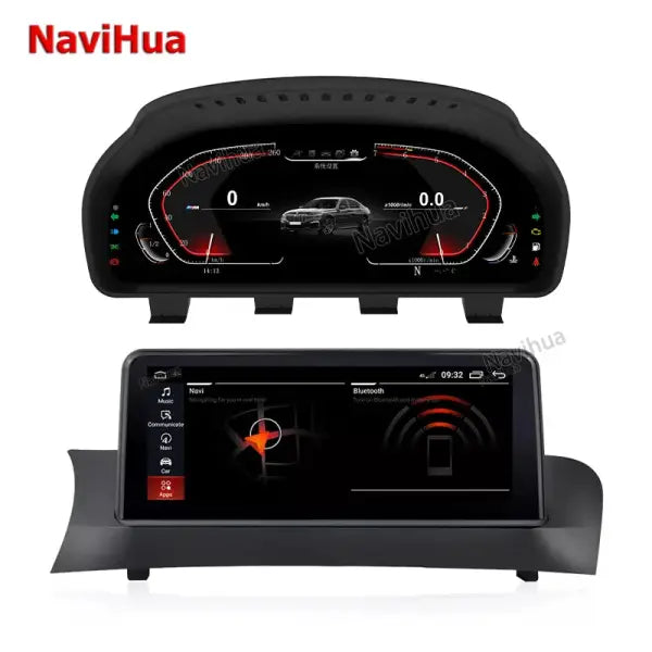 LCD Instrument Digital Stereo Auto GPS Navigation Touch Screen Car DVD Player for BMW X3 X4 F25 F26 2011-2017 CIC