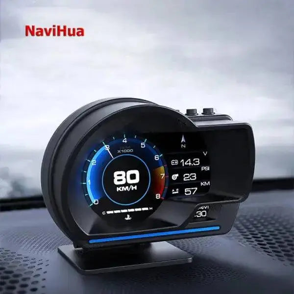 LCD Screen Dual Mode OBD + GPS System Multifunction Scanner