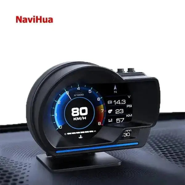 LCD Screen Dual Mode OBD + GPS System Multifunction Scanner