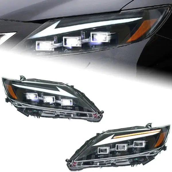 Lexus ES200 Headlights 2013-2014 ES300 LED Headlight DRL