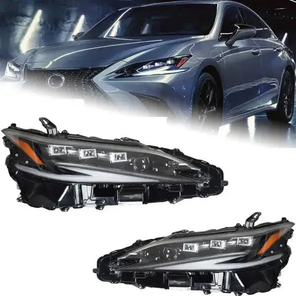 Lexus ES200 Headlights 2018-2023 ES300 LED Headlight DRL