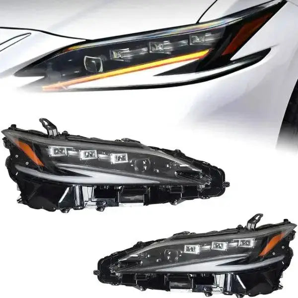 Lexus ES200 Headlights 2018-2023 ES300 LED Headlight DRL