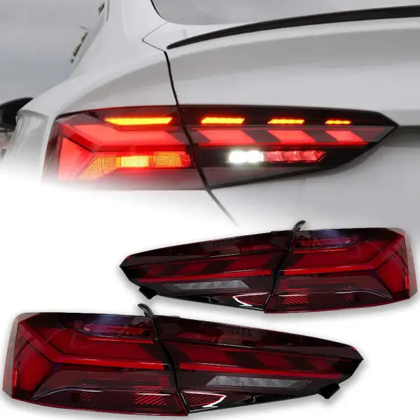 Car Lights for Audi A5 Tail Lamp 2017-2020 S5 LED Tail Light Animation DRL Dynamic Signal Reverese Automotive