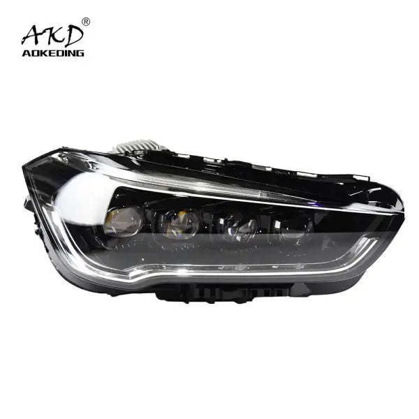 Car Lights for BMW X1 LED Headlight Porjector Lens 2017-2020 F48 F49 Animation DRL Signal Head Lamp Automotive