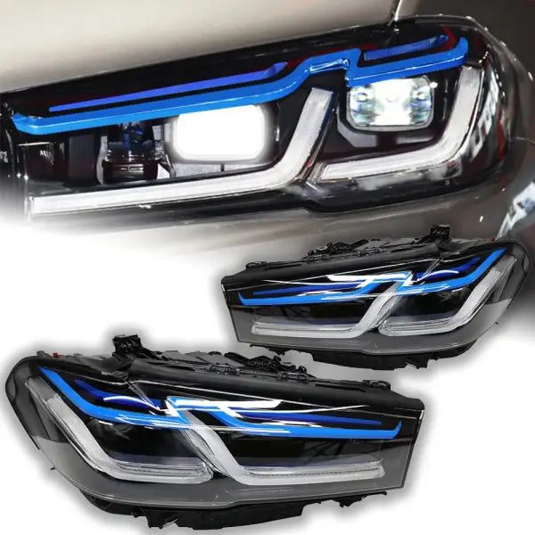 Car Lights for BMW G30 LED Headlight Projector Lens 2017-2021 5 Series 530I 525I Head Lamp Front DRL Signal