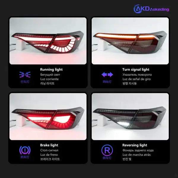 Car Lights for Honda Civic LED Tail Light 2021-2022 Civic