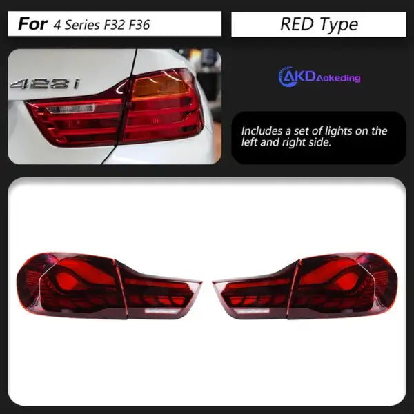 Car Lights for BMW F32 Tail Light 2012-2019 F82 LED Tail Lamp F36 M4 GTS 428I 435I DRL Dynamic Signal Automotive