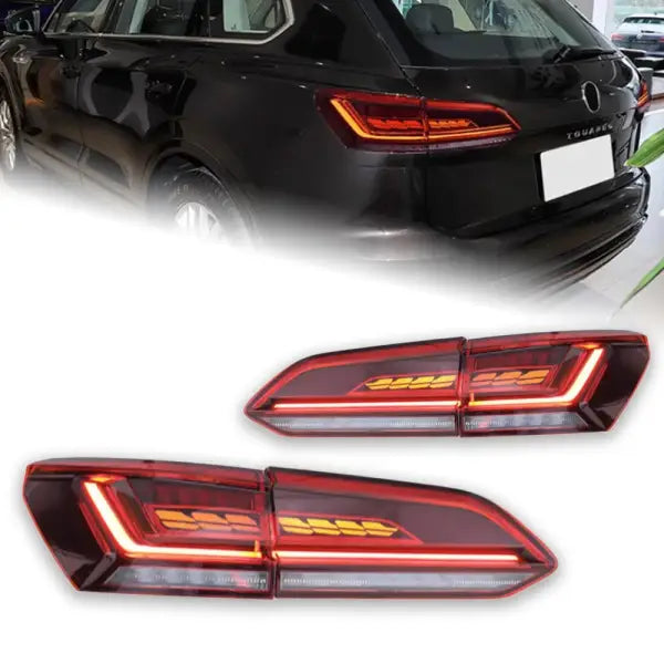 Car Lights for VW Touareg Led Tail Light 2019-2023 Touareg Rear Lamp DRL Dynamic Signal Reverse Automotive