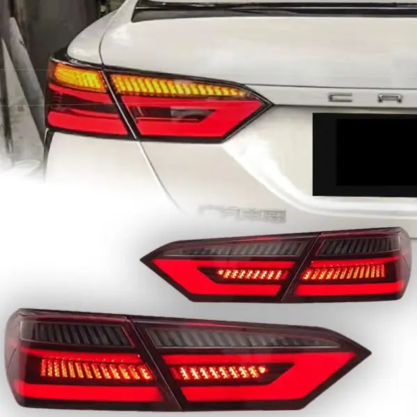 Car Lights for Toyota Camry Tail Light 2018-2021 Camry V60 LED Tail Lamp Brake DRL Rear Dynamic Signal Reverse Automotive