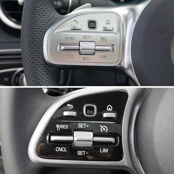 Car Craft Compatible With Mercedes A B C E S Class W205 W206 W213 W214 W222 W223 W167 W247 W464 W465 W253 W254 2019-2025 Gla Glc Gle Gls Steering Wheel Control Switch ROLLER Button 0999058106-3L LEFT CC-8485 - CAR CRAFT INDIA