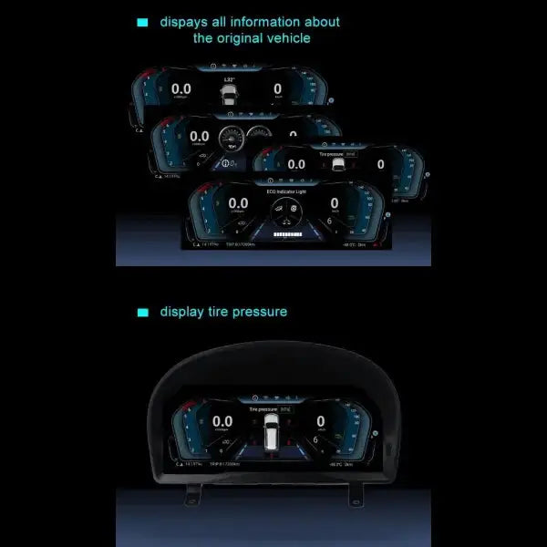 Linux Upgrades Car LCD Instrument Cluster Digital Speedometers ...