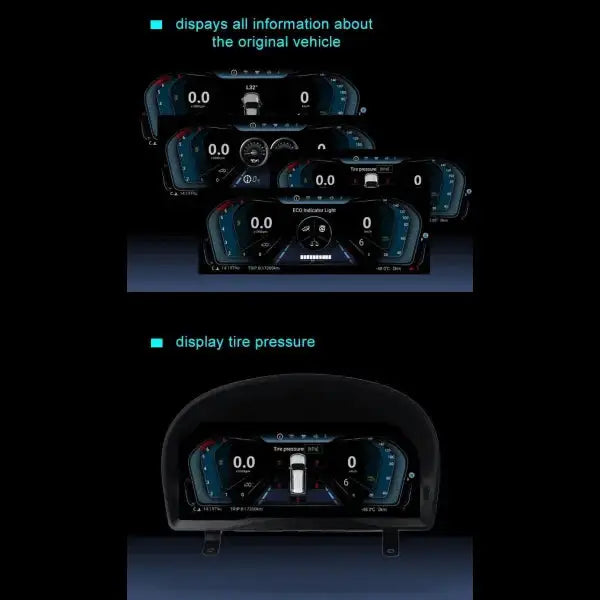 Linux Upgrades Car LCD Instrument Cluster Digital