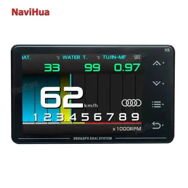 LUFI XS Multi-function Digital Gauge OBD + GPS Turbo Boost