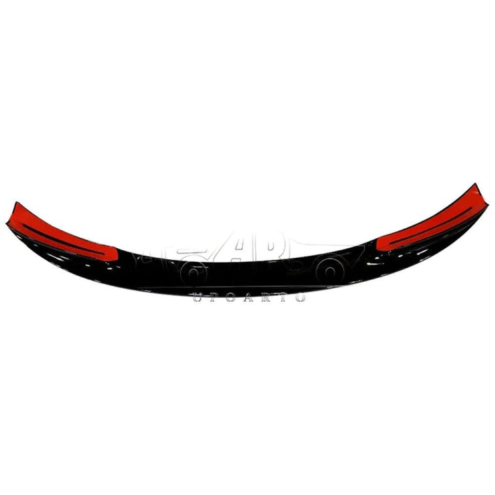 Car Craft Compatible With Hyundai Elantra 2019 Rear Trunk Wing Boot Spoiler Lip Splitter Skirt Ar-hyundai-025 Glossy Black