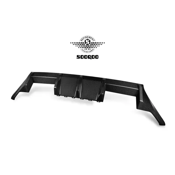 For M2 G87 Rear Diffuser OEM Style Dry Carbon Fiber Auto Part Rear Bumper Lip for BMW M2 G87 2023-IN