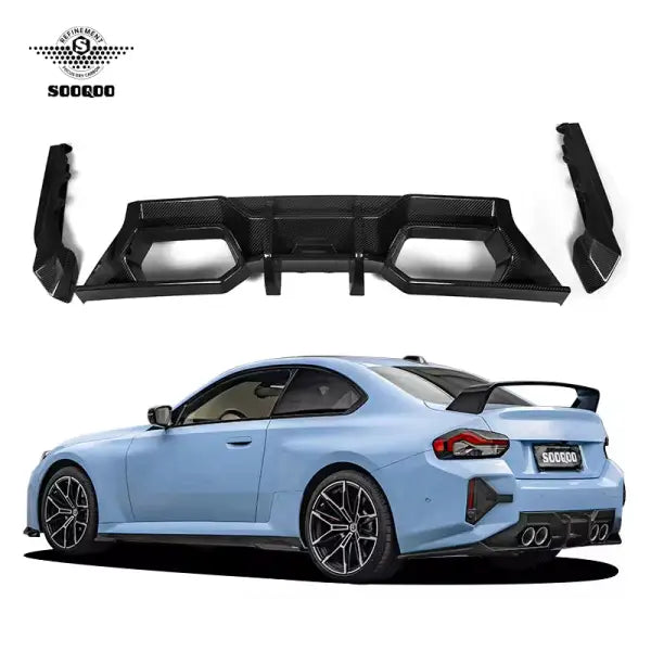 M2 G87 Rear Diffuser Original Dry Carbon Fiber Rear Diffuser for BMW M2 G87 Coupe 2023-IN