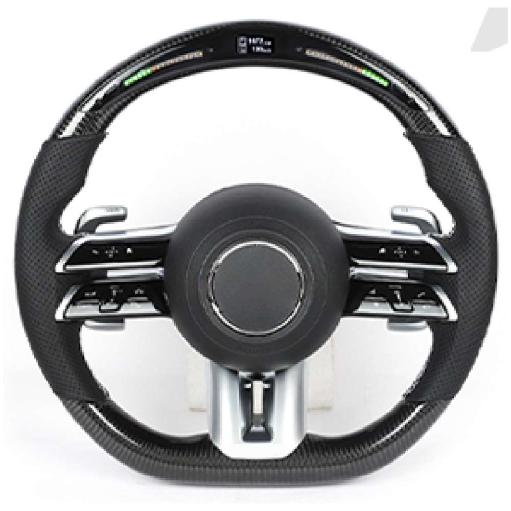 Car Craft Compatible With Mercedes A B C E S G V M Class Ml Gl Gla Glb Glc Gle Gls Slk G55 G63 G Wagon Eqs Upgraded Custom Amg Brabus Maybach Full Steering Wheel Style 5bcd143 CC-8143 - CAR CRAFT INDIA