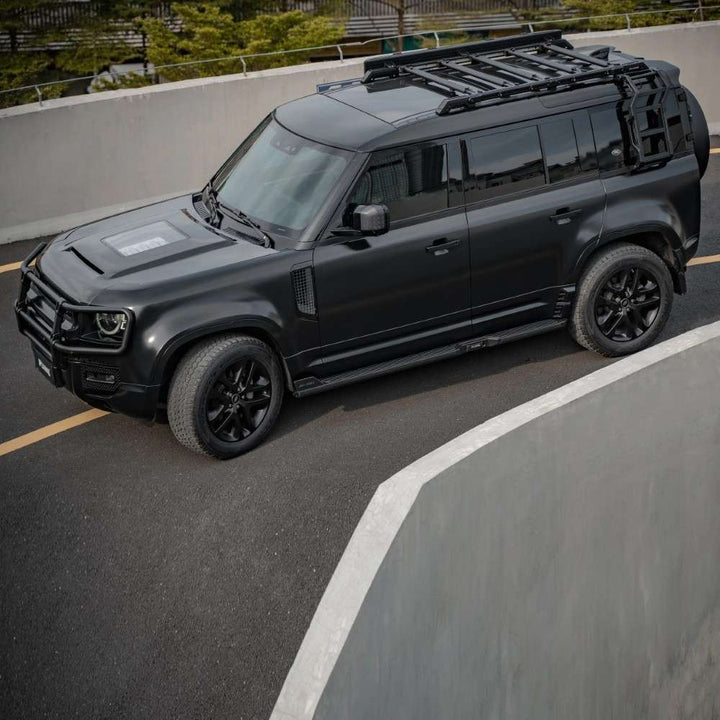Car Craft Compatible With Range Land Rover Defender 2020-2025 Plumb M-one Side Skirt Splitter Running Board Plumb-014 - CAR CRAFT INDIA