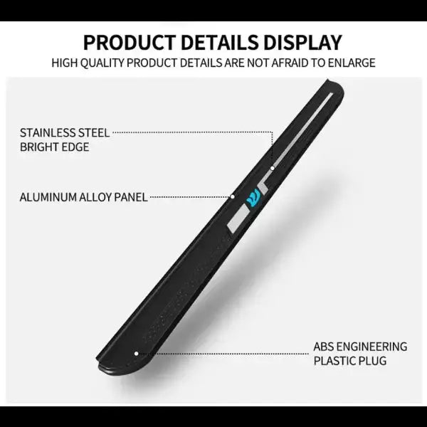 Manufacturer Customized Aluminium Retail Side STEP Running