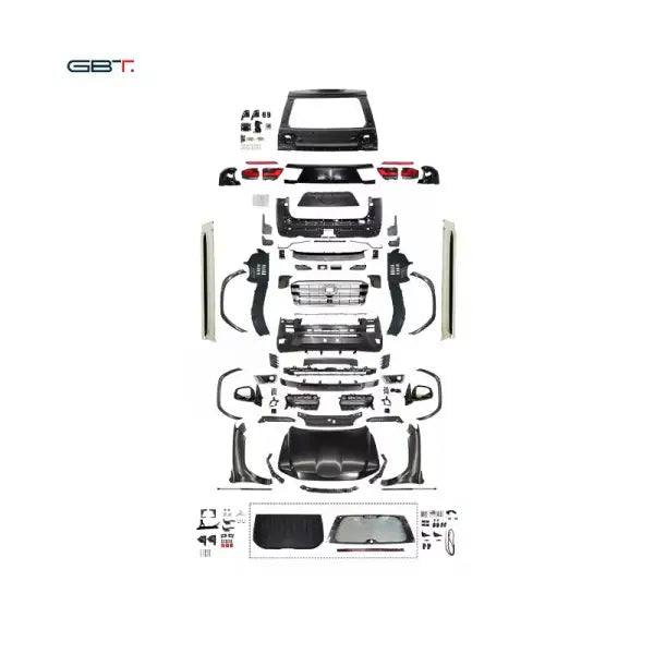 Manufacturer LC200 to LC300 Conversion Bodykit Bumper Light for 2008-2020 Toytoa Land Cruiser 200 Tuning Parts