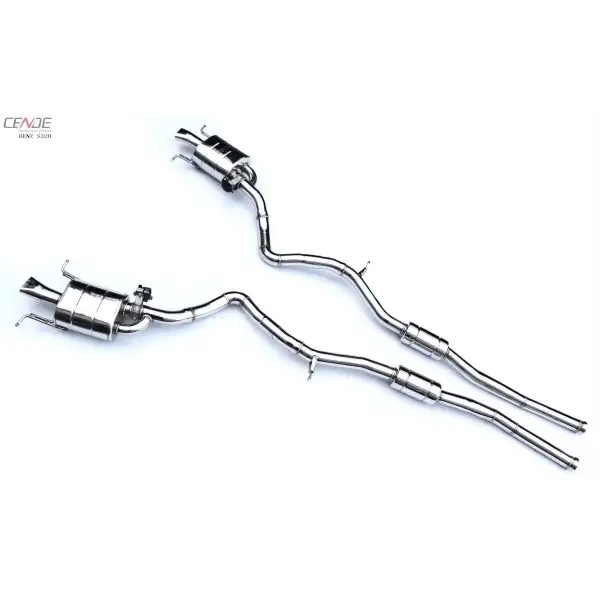 Manufacturer Stainless Catback Exhaust for Mercedes Benz W222 S320 S400 S450 3.0T 2014-2020