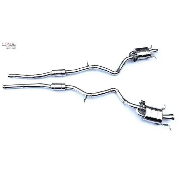 Manufacturer Stainless Catback Exhaust for Mercedes Benz W222 S320 S400 S450 3.0T 2014-2020