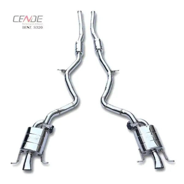 Manufacturer Stainless Catback Exhaust for Mercedes Benz W222 S320 S400 S450 3.0T 2014-2020