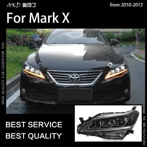 Mark X Headlights 2010-2013 Reiz LED Headlight DRL