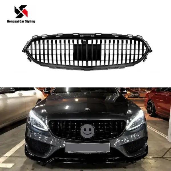 Maybach Style ABS Front Bumper Grill Grille Mesh for Mercedes Benz E Class W213 2019+