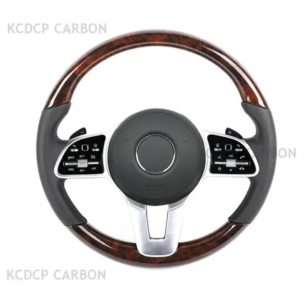 Maybach Wood Steering Wheel for Mercedes S300 S320 S500 G500 G55 G350 W222 W213 W221 W205 W204 E200 E320 Complete Steering Wheel