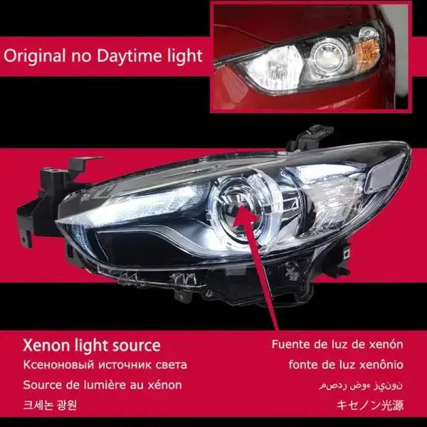 Mazda 6 Headlights 2013-2016 Mazda6 Atenza LED Headlight