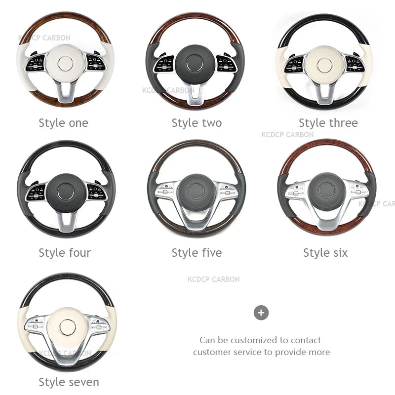 For Mercedes Ben C E S G Class GLC GLE CLA W204 W205 W222 G500 G55 G63 S500 S320 Old Model Upgrade New Maybach Steering Wheel