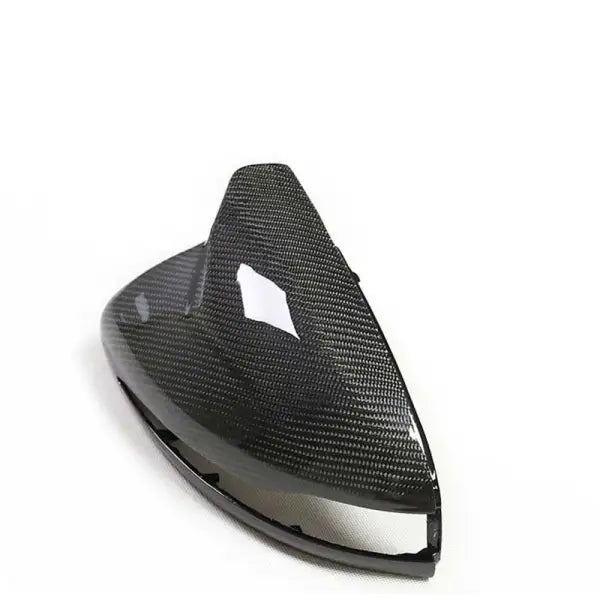 2 Pcs Sport Style Real Carbon Fiber Mirror Cover Cap Replacement for Mercedes-Benz W205 W253 W222 W213 W238 X253 Only for LHD