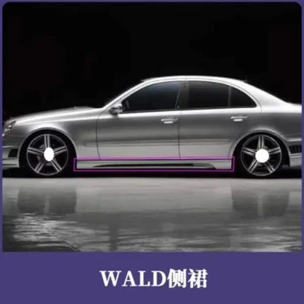 Front Rear Bumper Assembly Side Skirt Grille for Mercedes Benz E Class W211 E280 E350 E300 Convert E63 Body Kit Car