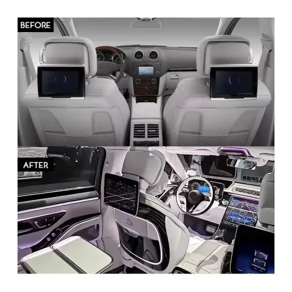 For Mercedes Benz Gl X164 Upgrade to Gls X166 for Gl X164 2006-2012 Interior and Bodykit Upgrade Maybach