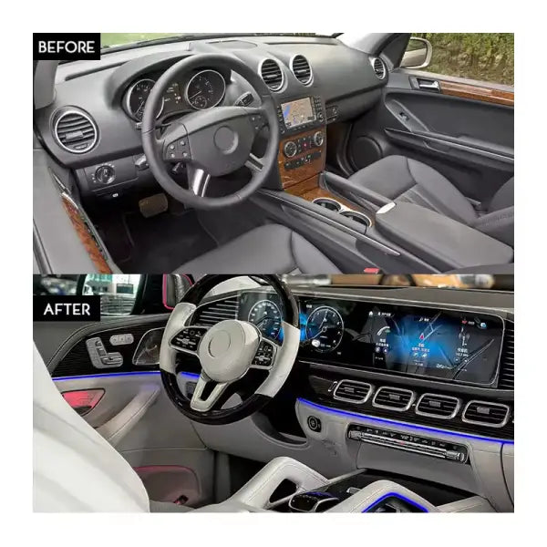 For Mercedes Benz Gl X164 Upgrade to Gls X166 for Gl X164 2006-2012 Interior and Bodykit Upgrade Maybach