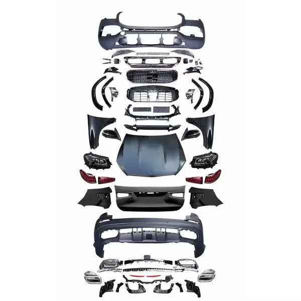 For Mercedes Benz Gl X164 Upgrade to Gls X166 for Gl X164 2006-2012 Interior and Bodykit Upgrade Maybach