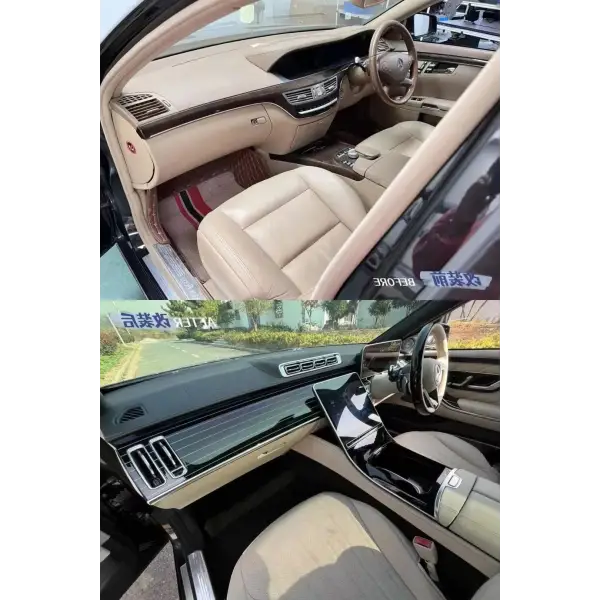 High Quality Factory Wholesale W221 S-Class Upgrade to W223 S600 S500 S350 Car Interior Suitable for Mercedes