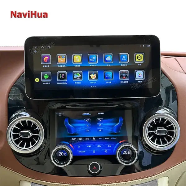 for Mercedes Benz Vito 2016-2023 Android Screen Entertainment Car DVD Player GPS Navigation Multimedia Player