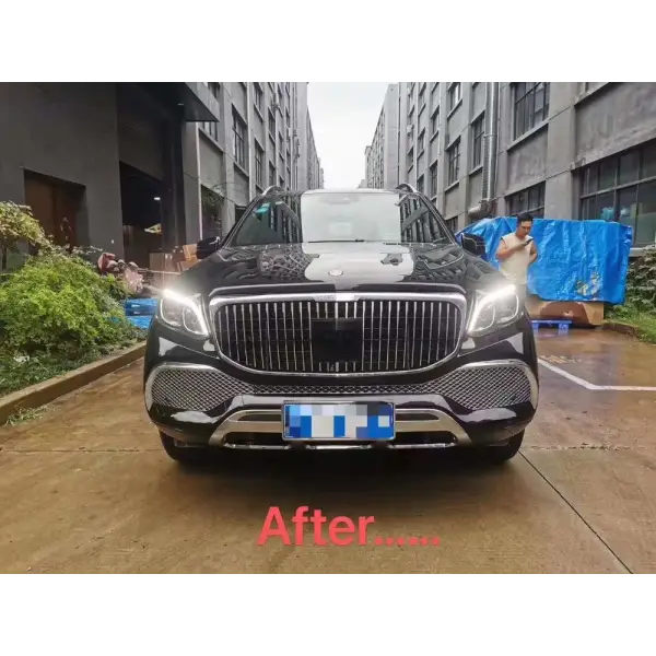 MERCEDES GLS W166 UPGRADED BODYKIT MAYBACH STYLE 2016 - 2019