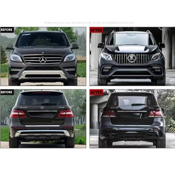 Mercedes Ml W166 2012-2016 Upgrade Facelift Convert To Gle