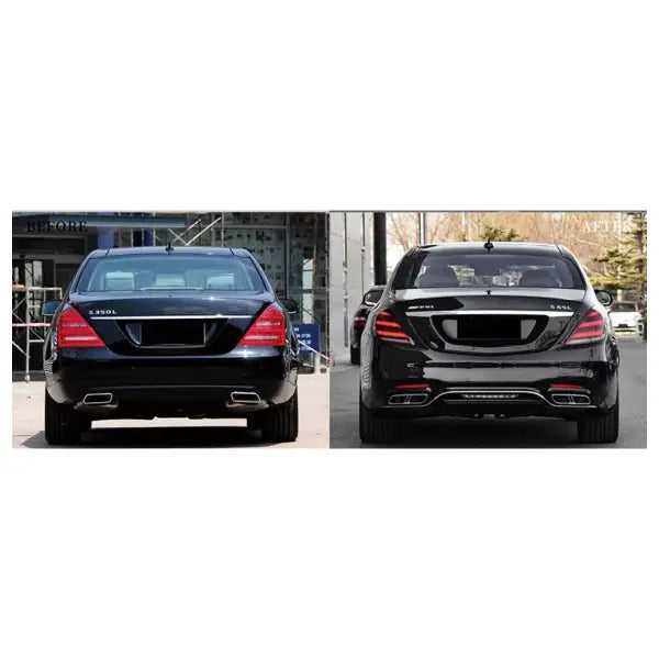 MERCEDES S CLASS W221 2006-2014 UPGRADED FACELIFT BODYKIT