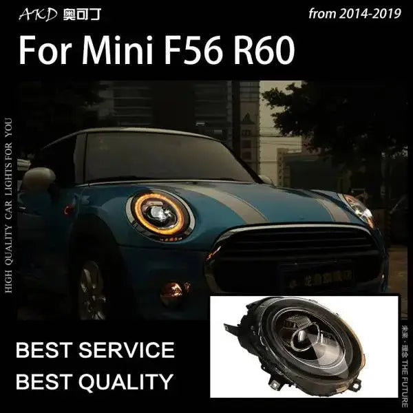 MINI F56 Headlights 2014-2019 F54 F55 F56 F57 LED Headlight