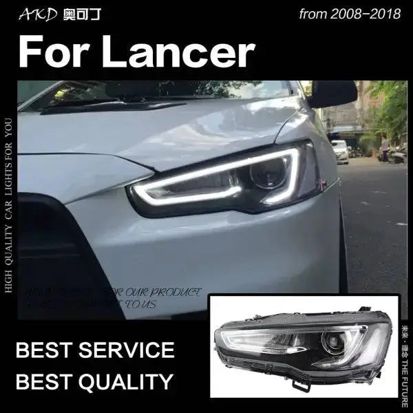 Mitsubishi Lancer Headlight 2008-2019 Lancer EX LED