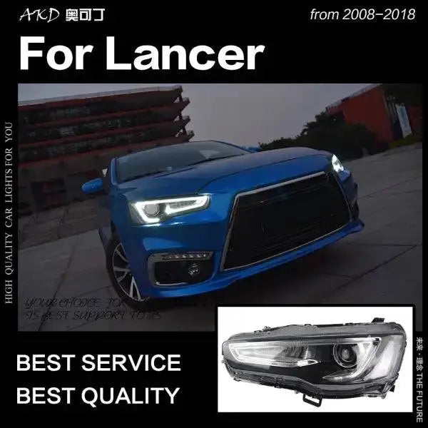 Mitsubishi Lancer Headlight 2008-2019 Lancer EX LED