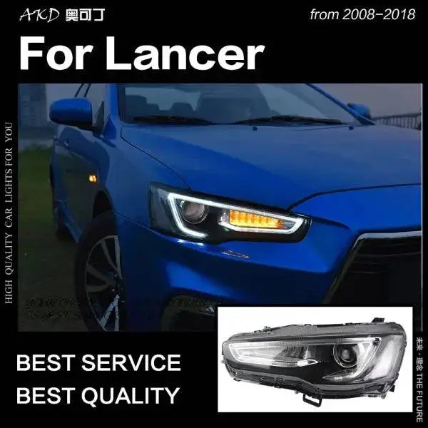 Mitsubishi Lancer Headlight 2008-2019 Lancer EX LED