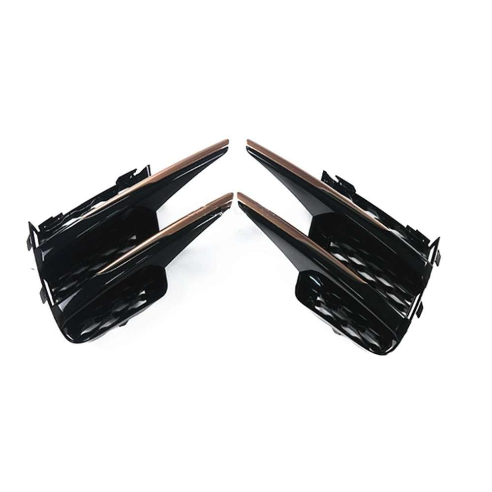 Car Craft Compatible With Land Range Rover Velar 2017-2024 L560 Fog Lights Lamps Decoration Gril Cover Trim Lr093471 Right - CAR CRAFT INDIA